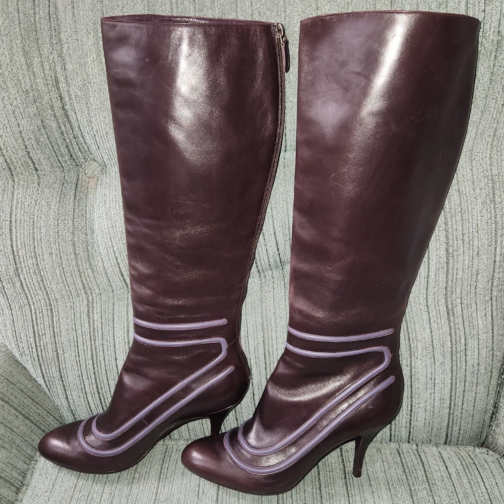 Salvatore Ferragamo tall boots - Picture 10 of 13